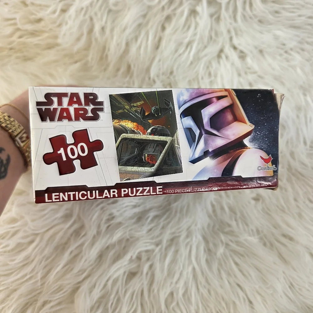 Cardinal Star Wars 3D Lenticular Jigsaw Puzzle 100 Pieces